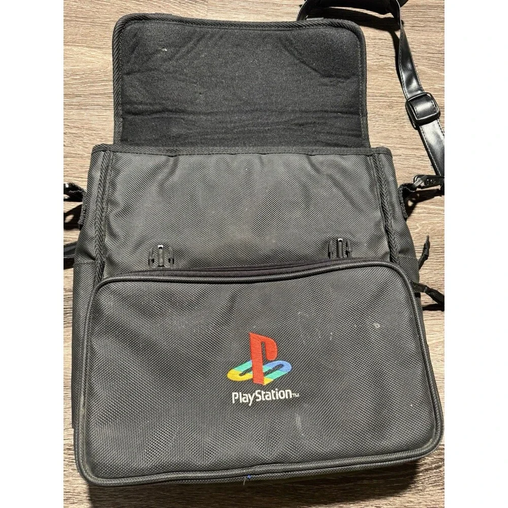 Official Sony Playstation 1 One PS1 Travel Bag Console System Carrying Case